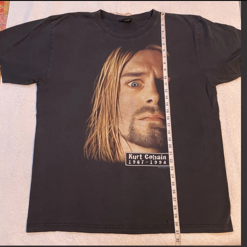 Vintage Kurt Cobain t shirt xxl 90s Rockvolution ultra rare!